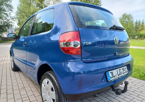 Volkswagen Fox cena 8900 przebieg: 189000, rok produkcji 2009 z Słomniki małe 154